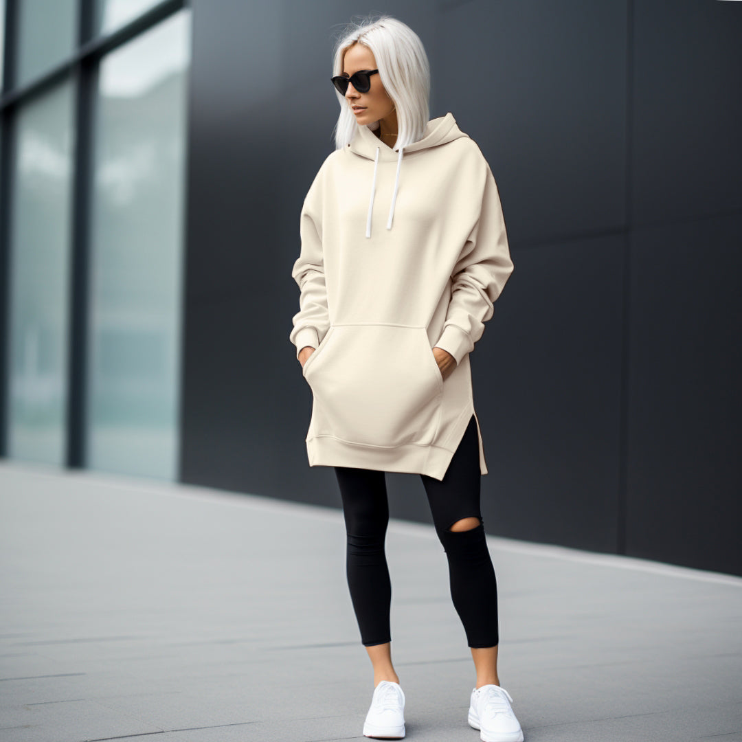 Warmy - Oversized Hoodie Jurk