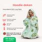 Warmy™ | Avocado Hoodie Deken