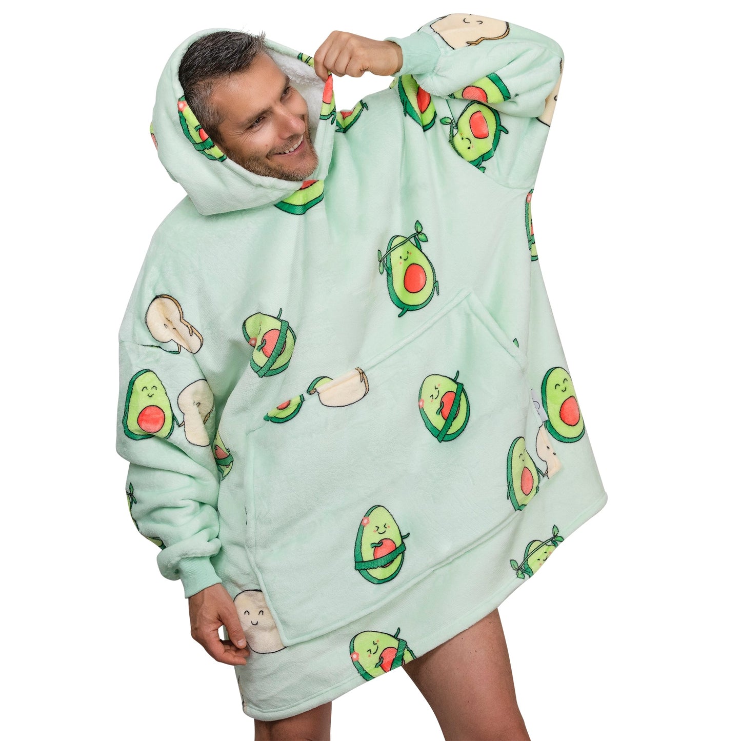 Warmy™ | Avocado Hoodie Deken